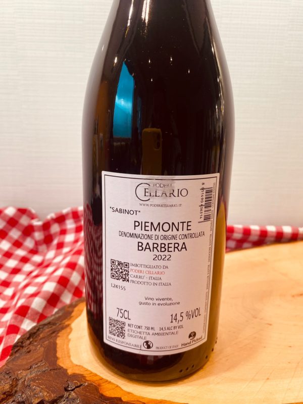 Sabinot DOC 2022 (Barbera) – Bild 2